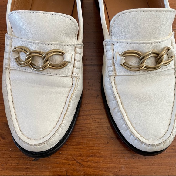 Sezane Vicky Loafers white Size 6.5 - Picture 10 of 13